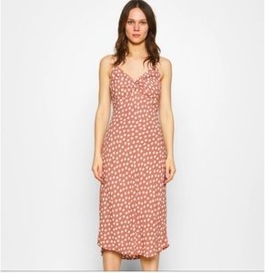 A&F Polka Dot Midi Dress
